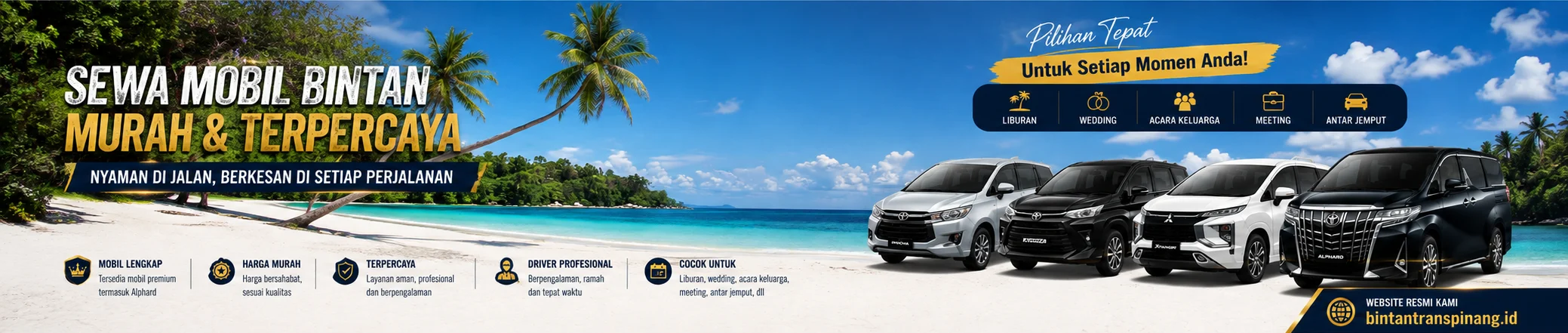 rental mobil bintan - sewa mobil tanjung pinang